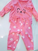 Zestaw komplet dresowy dla dziewczynki 74