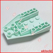 LEGO 4856b KLIN skos odwrócony 6x4 kadłub samolotu Light Aqua z 3036