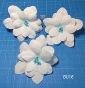 SCRAPKI KRAKÓW Kwiaty, Chrzest, Narodziny 3 szt. niebieskie BOY