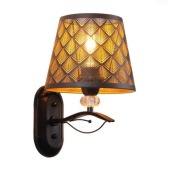 Kienkiet czarno złoty z metalu duży boho / glamour / loft