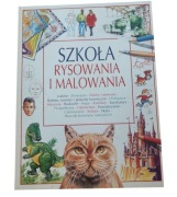 Książka szkoła malowania i rysowania zwierzęta samochody lakiery postacie