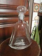 pojemnik szklany butelka z korkiem do łazienki kuchni 200ml