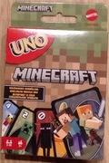 UNO Minecraft, nowa gra karciana, Mattel