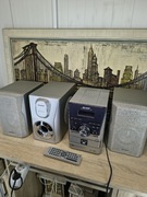 Wieża stereo Sharp XL-DV60 – DVD, radio, subwoofer, pilot