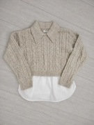Sweter z koszulą Primark 140 (57)