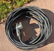 Przedłużacz gumowy 25m, 3x2,5mm2