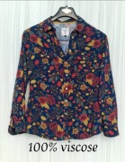 Country Rose M koszula damska w kwiaty wiskoza