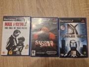 Zestaw 3 Gier PS2 – Klasyki: Max Payne 2, Deus Ex, Second Sight