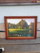 Obraz olejny na płótnie 80x 60 cm