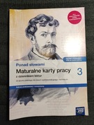Ponad słowami Maturalne karty pracy