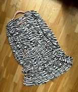 Zjawiskowa sukienka w zebrę Laurella r. S/M