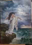 Obraz ręcznie malowany na płótnie olej 