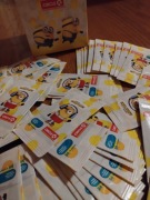 Minionki naklejka znaczek