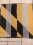 Włoski szalik chusta apaszka wzory satyna duża