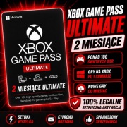 Xbox Gamepass ultimate 2 miesiące