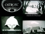 Bajka Jak Wojtek został strażakiem bajka na rzutnik. Czarno-biała.