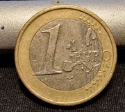 Moneta 1 Euro – Irlandia 2002 – Bimetaliczna