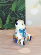 Figurka ceramiczna miś niedźwiadek 12cm ceramika Bolesławiec