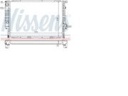 chłodnica wody bmw v8 e34 e32 530 540 730 740 tds