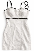 Mini sukienka Zara gorsetowa koronka M romantic gothic