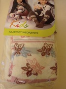 Nowe rajstopy wzorzyste dla dziewczynki GATTA 116-122 beżowe