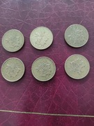 Francja 10 franków 1975,76,79,80,84,87