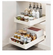 Półka Kuchenna Organizer Wysuwany Szuflada CARGO Do Szafki 25cm szer.