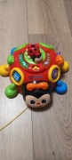 Zestaw zabawek biedronka i radyjko vtech krokodyl I gepard fisher price