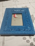 Ramka stojąca niebieska 