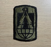 Naszywka - US Army - 11th Signal Brigade "Desert Thunderbirds" (OD Subdued)