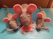 Zabawka - myszki dla kotka