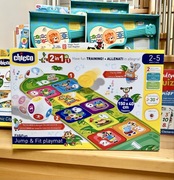 Gra zręcznościowa Chicco Mata Zoo elektroniczna do gry w klasy 2w1 2 lata+