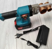 Zgrzewarka do rur PP PCV akumulatorowa na baterie