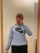 Niebieska bluza Nike bez kaptura