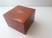 ROTARY Pudełko etui po zegarku drewniane.