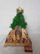 Świąteczna ozdoba drewniana