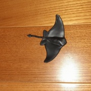 LEGO płaszczka czarna