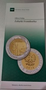 Folder do monety 5 zł 2019 rok Zabytki Fromborka