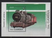 Kolejnictwo Gambia** MNH 