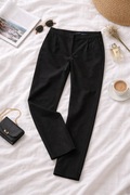 Eleganckie spodnie czarne | biurowe / smart casual | minimalistyczne