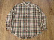 Koszula męska Armada, L, długi rękaw, wieloko.krata, 100% bawełna, stan bdb