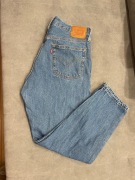 Jeansy spodnie Levi’s model 501 high waist W29 L26 M