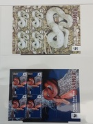 Samoa 2015  Mi  1218-21  węże WWF zestaw 4 arkusików idealna pozyzja 