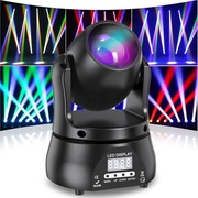 Ruchoma głowica LED RGBW 60 W DMX512 REFLEKTOR SCENICZNY OŚWIETLENIE DJ