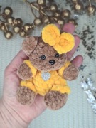 Brelok Breloczek Miś Zawieszka Prezent Ozdoby Na Szydełku 