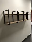 Regał loftowy - dąb brunico 