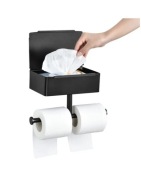 Podwójny uchwyt na papier toaletowy