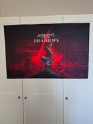 Materiałowy plakat Assassin's Creed Shadows 100x64cm