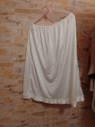 (48/50) (4XL/5XL) Biała półhalka halka z Londynu 