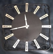 Sygnowany zegar '60 Loft Vintage Modern Germany